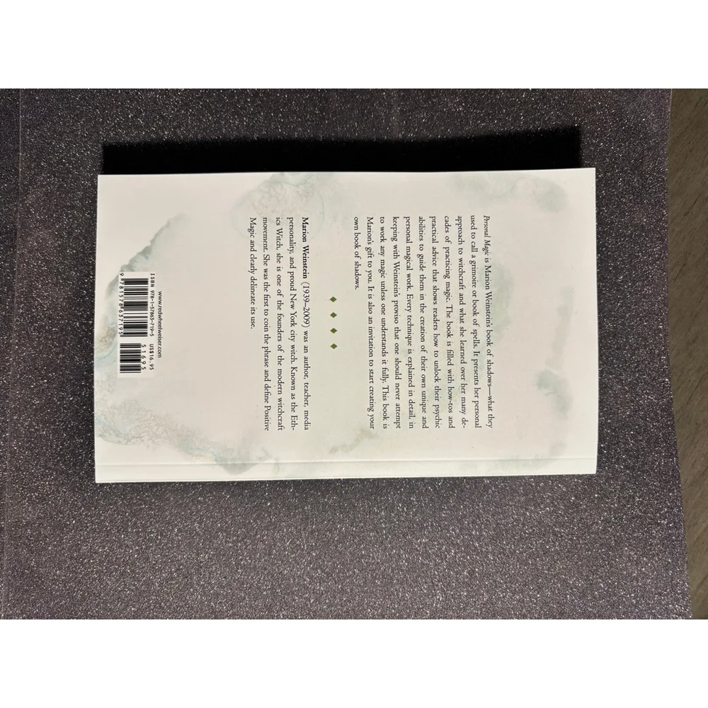 Watkins Publishing Personal Magic Book of Shadows